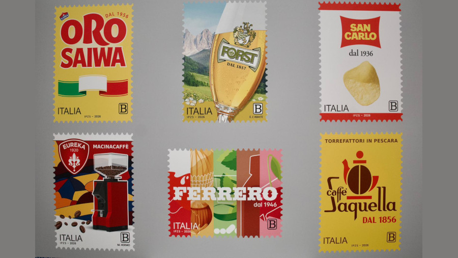 Mimit: sei nuovi francobolli per le eccellenze produttive italiane